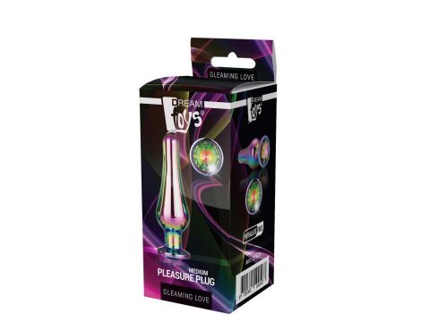 GLEAMING LOVE COLOURED PLEASURE PLUG M