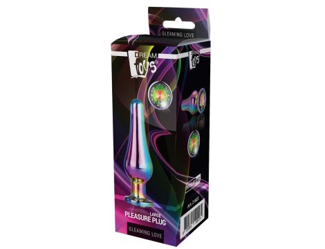 GLEAMING LOVE COLOURED PLEASURE PLUG L