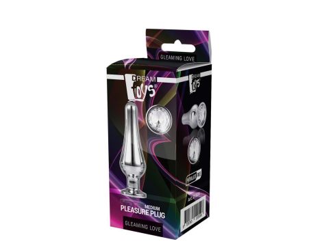 GLEAMING LOVE SILVER PLEASURE PLUG M