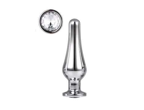 GLEAMING LOVE SILVER PLEASURE PLUG M - 2