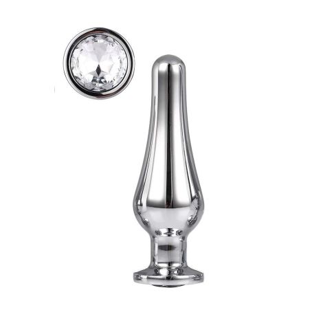 GLEAMING LOVE SILVER PLEASURE PLUG M - 2