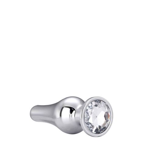 GLEAMING LOVE SILVER PLEASURE PLUG M - 4