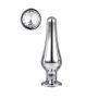 GLEAMING LOVE SILVER PLEASURE PLUG M - 3