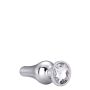 GLEAMING LOVE SILVER PLEASURE PLUG M - 5