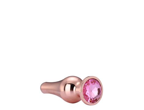 GLEAMING LOVE ROSE GOLD PLEASURE PLUG S - 4