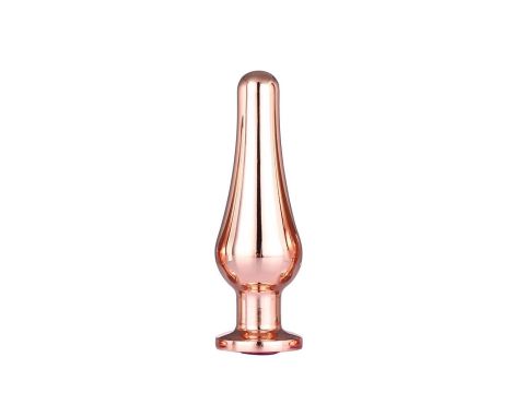 GLEAMING LOVE ROSE GOLD PLEASURE PLUG M - 3