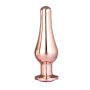 GLEAMING LOVE ROSE GOLD PLEASURE PLUG L - 4