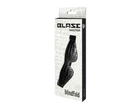 BLAZE BLINDFOLD CROCO BLACK