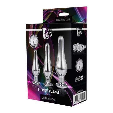 GLEAMING LOVE PLEASURE SET SILVER