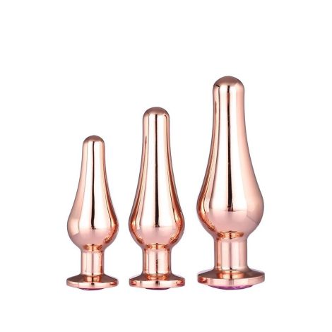 GLEAMING LOVE PLEASURE SET ROSE GOLD - 2