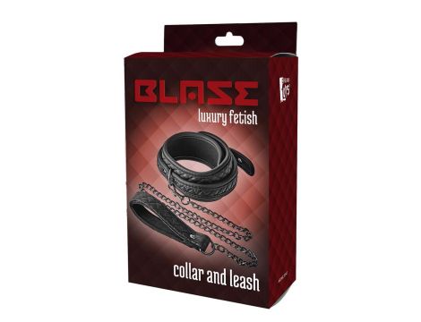 BLAZE COLLAR LEASH DIAMOND BLACK