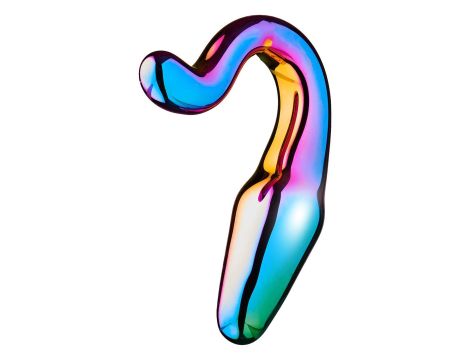 GLAMOUR GLASS SLEEK ANAL TAIL PLUG - 2