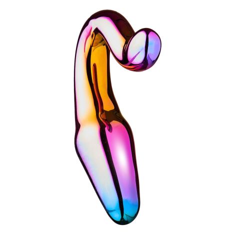 GLAMOUR GLASS SLEEK ANAL TAIL PLUG - 3