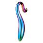 GLAMOUR GLASS ELEGANT CURVED DILDO - 4