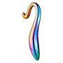 GLAMOUR GLASS ELEGANT CURVED DILDO - 5