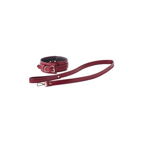 BLAZE ELITE COLLAR AND LEASH RED - 2