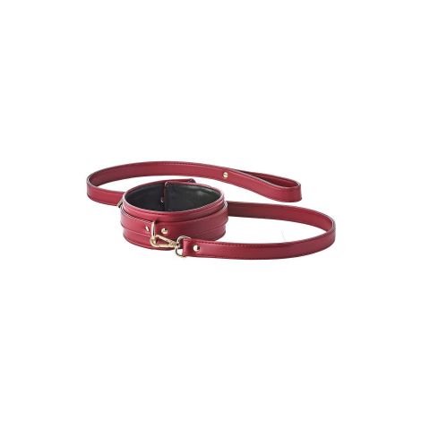 BLAZE ELITE COLLAR AND LEASH RED - 3