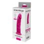 REAL LOVE DILDO 7.5INCH FUCHSIA - 2