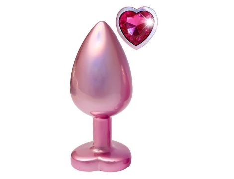 GLEAMING LOVE MATTE PINK PLUG LARGE - 3