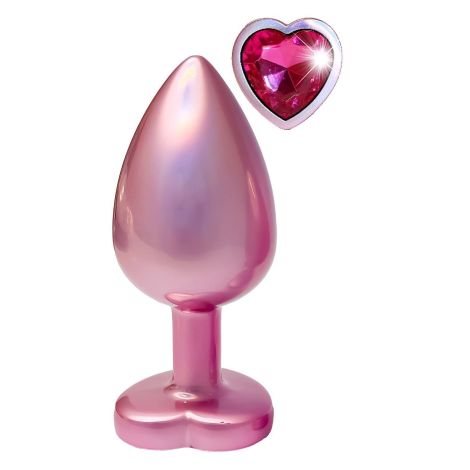 GLEAMING LOVE MATTE PINK PLUG LARGE - 3