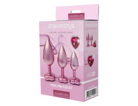 GLEAMING LOVE MATTE PINK PLUG SET