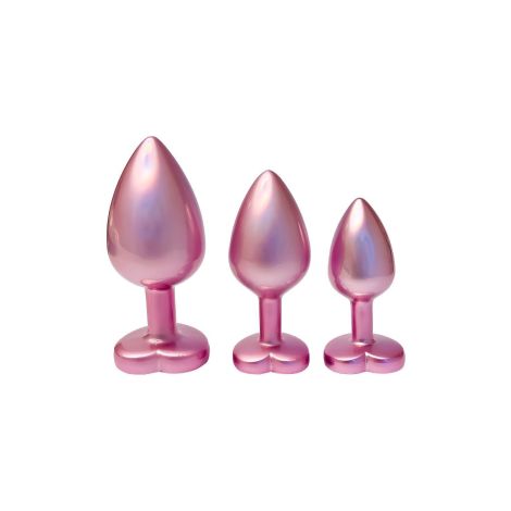 GLEAMING LOVE MATTE PINK PLUG SET - 2