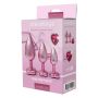 GLEAMING LOVE MATTE PINK PLUG SET - 2