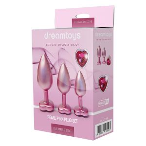 GLEAMING LOVE MATTE PINK PLUG SET