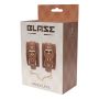 BLAZE ELITE HAND CUFFS COGNAC VEGAN LEATHER - 2