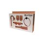 BLAZE ELITE BDSM SET COGNAC VEGAN LEATHER - 2