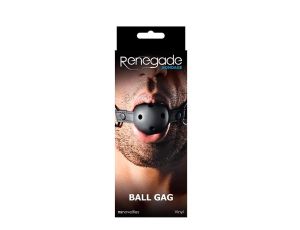 RENEGADE BONDAGE BALL GAG BLACK