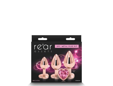 REAR ASSETS TRAINER KIT ROSE GOLD PINK HEART