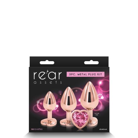 REAR ASSETS TRAINER KIT ROSE GOLD PINK HEART