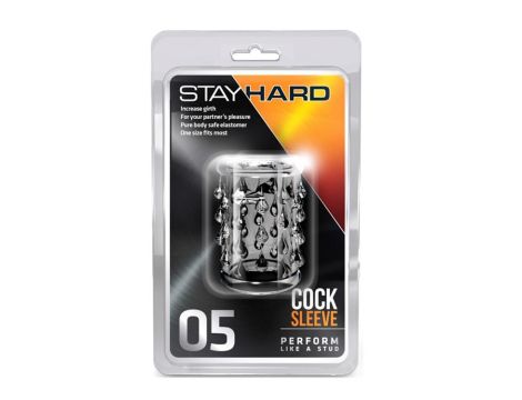 STAY HARD COCK SLEEVE 05 CLEAR