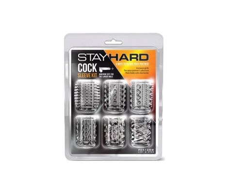 STAY HARD COCK SLEEVE KIT CLEAR