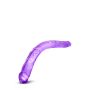 B YOURS 16INCH DOUBLE DILDO PURPLE - 5