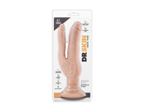 DR. SKIN COCK VIBES DOUBLE VIBE BEIGE