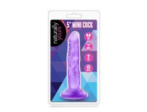 NATURALLY YOURS 5INCH MINI COCK PURPLE