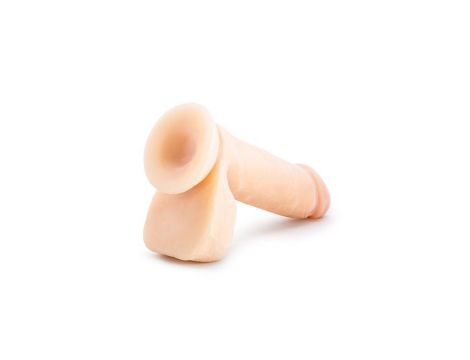 AU NATUREL 8INCH SENSA FEEL DILDO BEIGE - 4