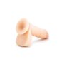 AU NATUREL 8INCH SENSA FEEL DILDO BEIGE - 5