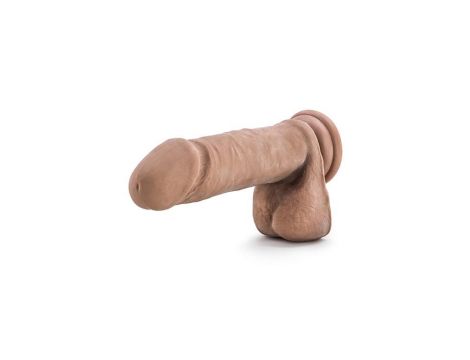 AU NATUREL 8INCH SENSA FEEL DILDO LATIN - 5