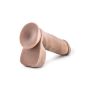 AU NATUREL 8INCH SENSA FEEL DILDO LATIN - 5