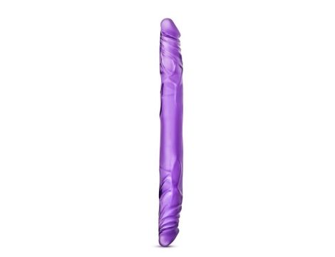 B YOURS 14INCH DOUBLE DILDO PURPLE - 2