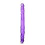 B YOURS 14INCH DOUBLE DILDO PURPLE - 4