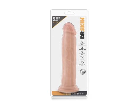 DR. SKIN 9.5INCH COCK VANILLA