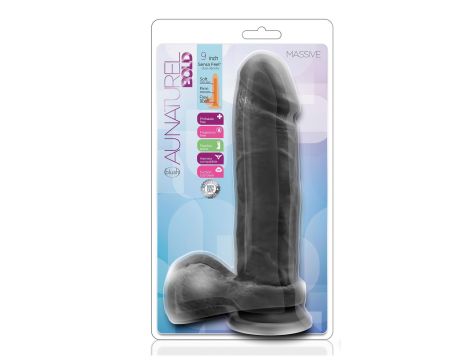 AU NATUREL BOLD MASSIVE 9INCH DILDO - 5