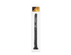 JET BLACK MAMBA 19INCH LONG DILDO BLACK