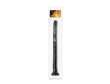 JET BLACK MAMBA 19INCH LONG DILDO BLACK