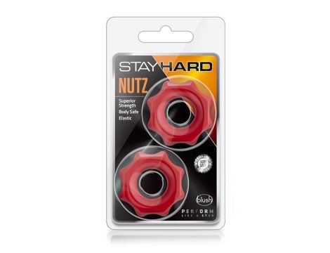 STAY HARD NUTZ RED