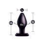 ANAL ADVENTURES XL PLUG BLACK - 6